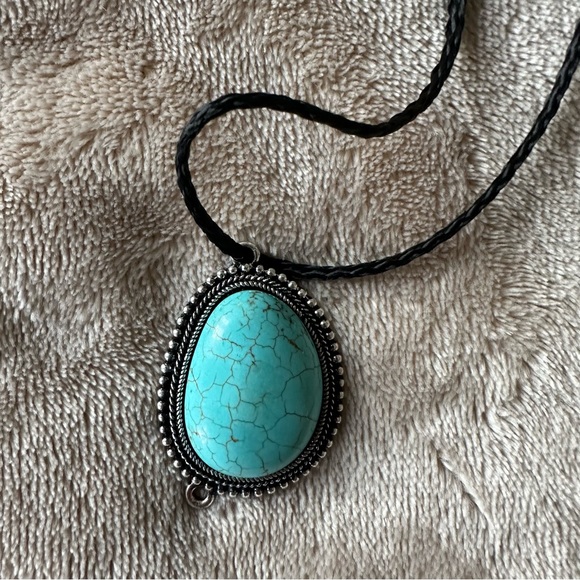 Amazonite pendant necklace - Picture 2 of 4
